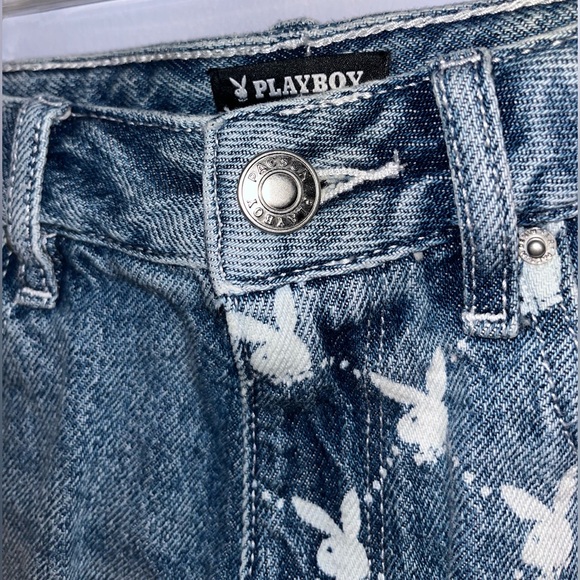 PacSun Playboy Jean Shorts! - Picture 3 of 4